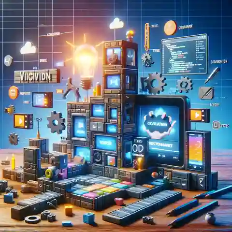 A creative depiction of 'Wowza For Video Visionaries' in the context of video streaming