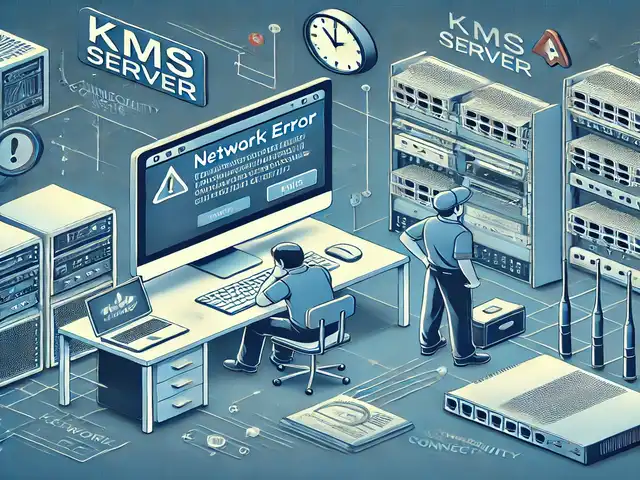 KMS server troubleshooting connectivity issues in an IT network KMS server troubleshooting connectivity issues in an IT network