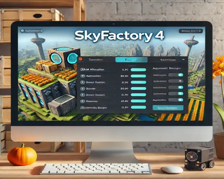 SkyFactory 4 Server Hosting, including options for RAM allocation, server location SkyFactory 4 Server Hosting, including options for RAM allocation, server location
